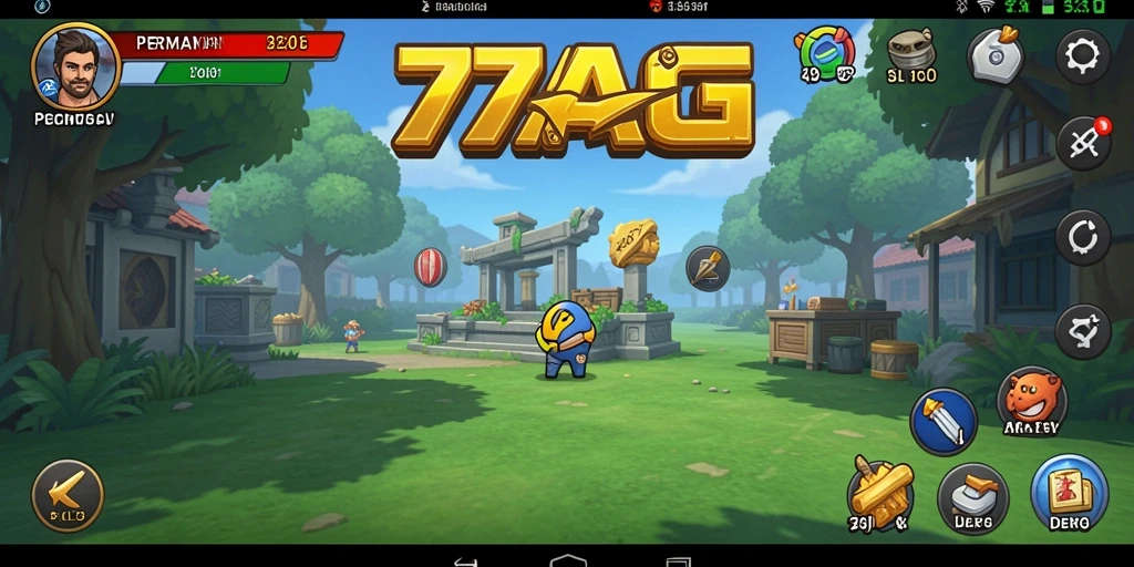 Gameplay seru dan mudah dalam 77AG