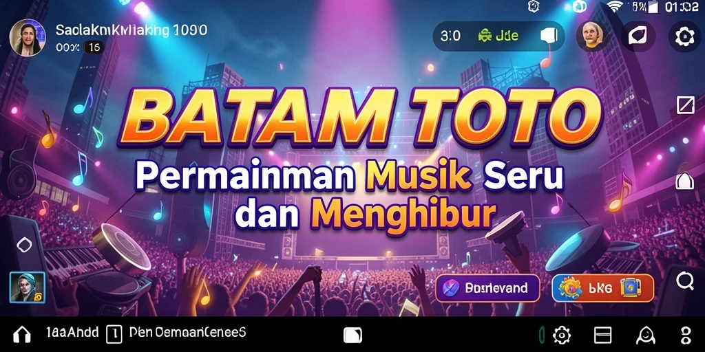 Screeenshot menunjukkan gameplay seru dari BATAMTOTO