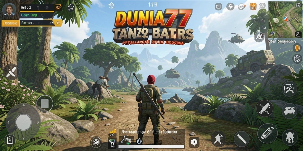 Gameplay DUNIA77 yang memukau di dunia terbuka.