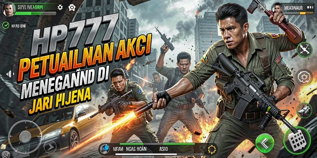 Tampilan gameplay seru HP777, penuh aksi dan tantangan.