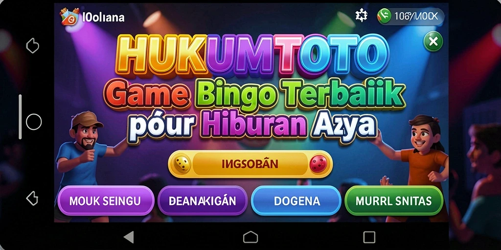 Tampilan gameplay HUKUMTOTO yang seru dan menarik.