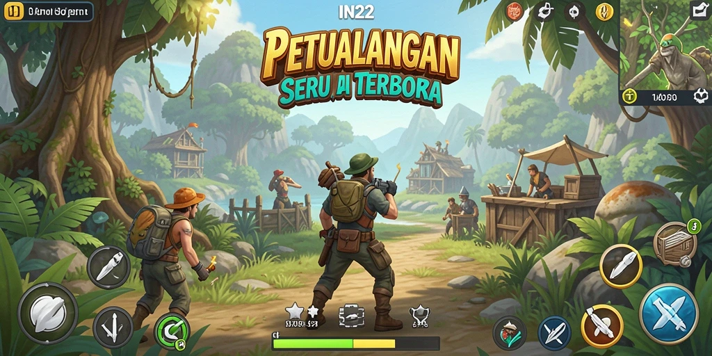 Tampilan gameplay Open World yang menakjubkan di IN22.