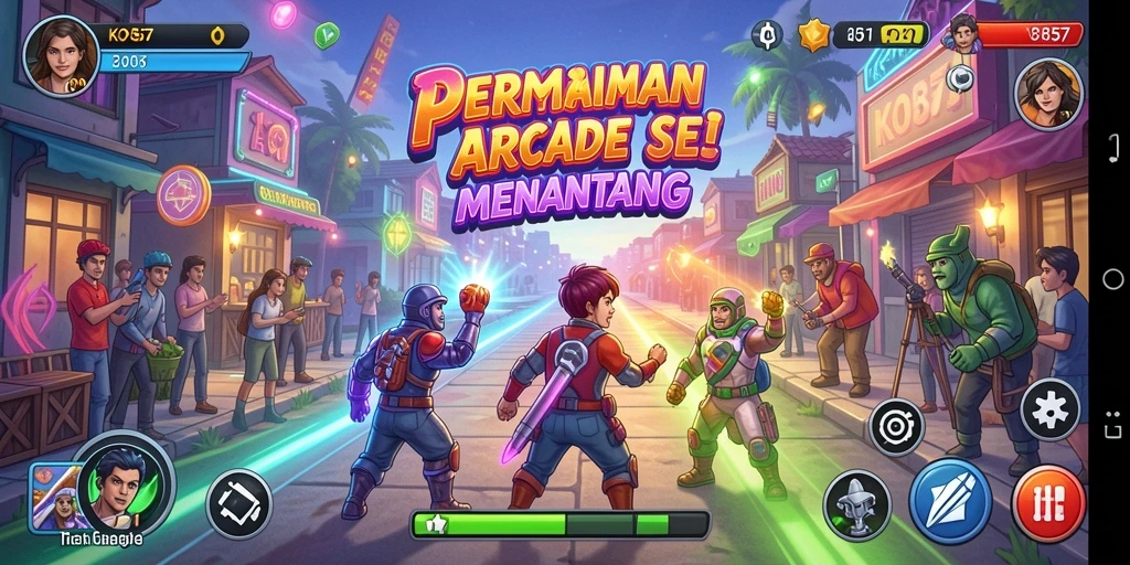 Screenshot dari gameplay <strong>KO857</strong> yang menarik dan penuh aksi.