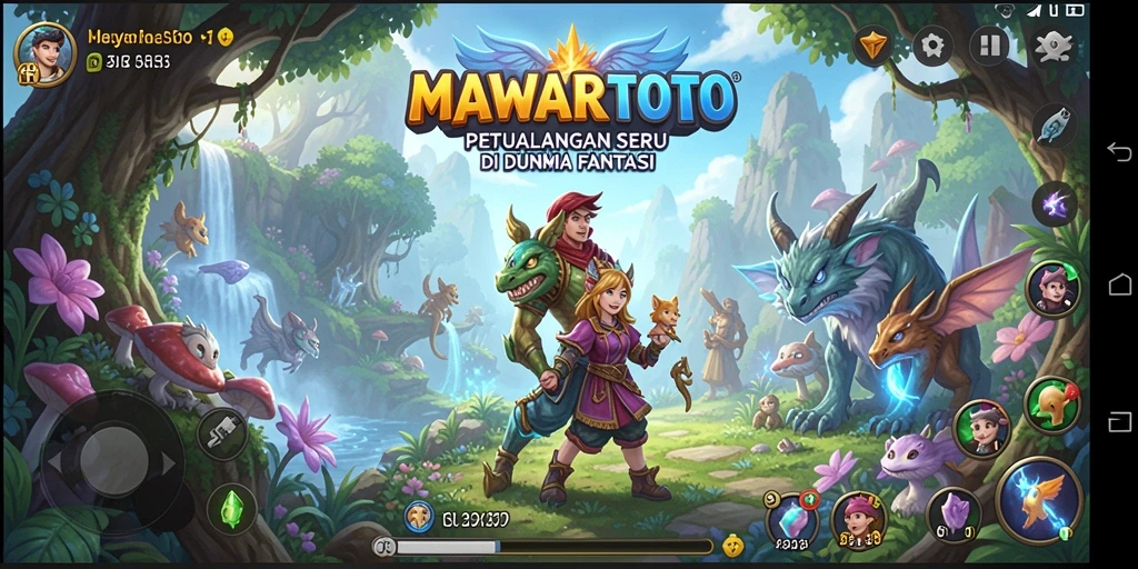 Tampilan aksi seru dalam gameplay MAWARTOTO yang menegangkan.