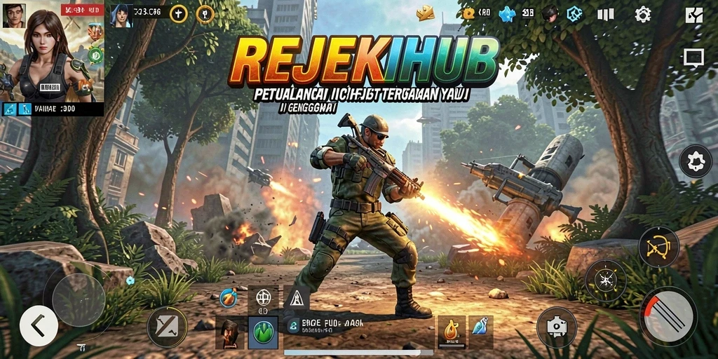 Tampilkan aksi seru dalam gameplay REJEKIHUB.