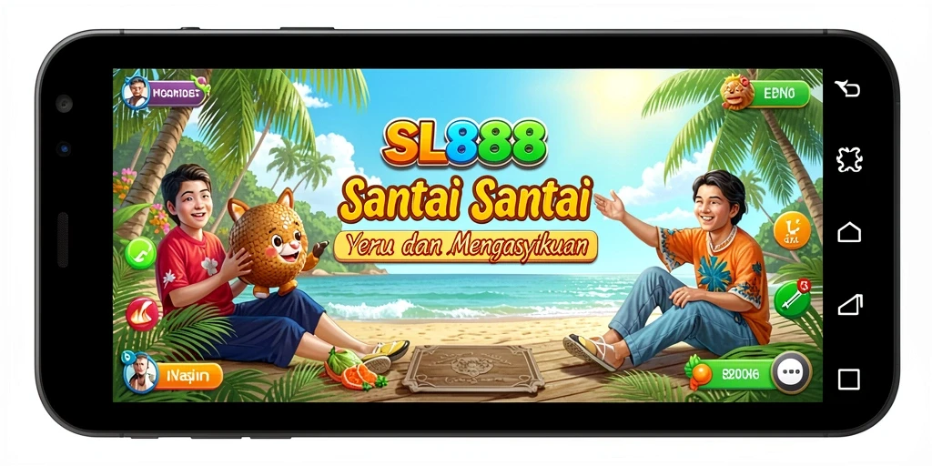 Tangkapan layar gameplay SL888 menampilkan pengalaman bermain yang ceria dan mengasyikkan.