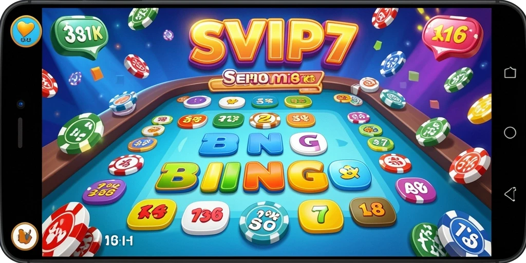 Tampilan nyata gameplay Bingo yang menyenangkan di SVIP7.