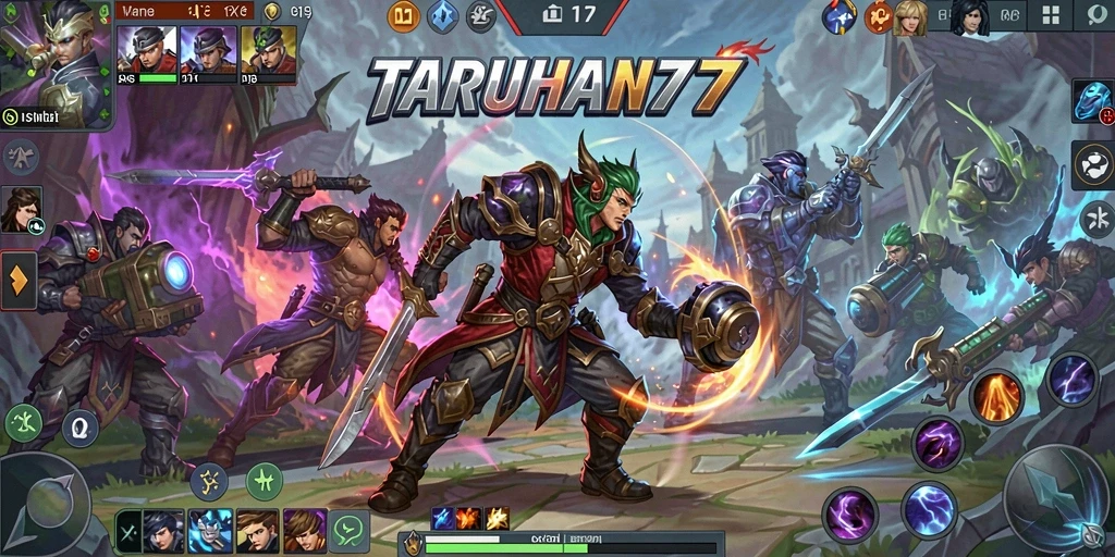 Gameplay menarik di TARUHAN77 dengan pertarungan seru.