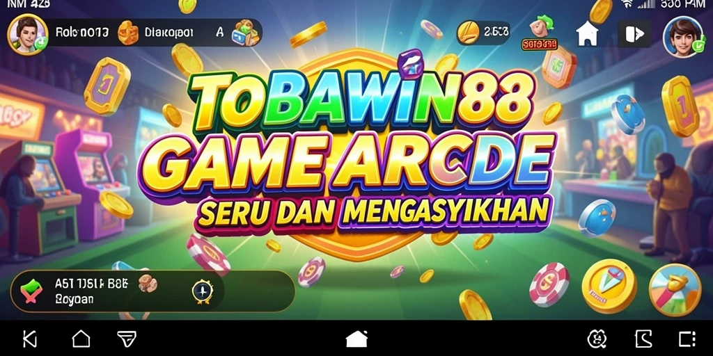 Screenshot utama TOBAWIN88 menampilkan gameplay seru yang penuh aksi.